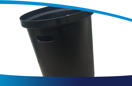 Black bin with no lid